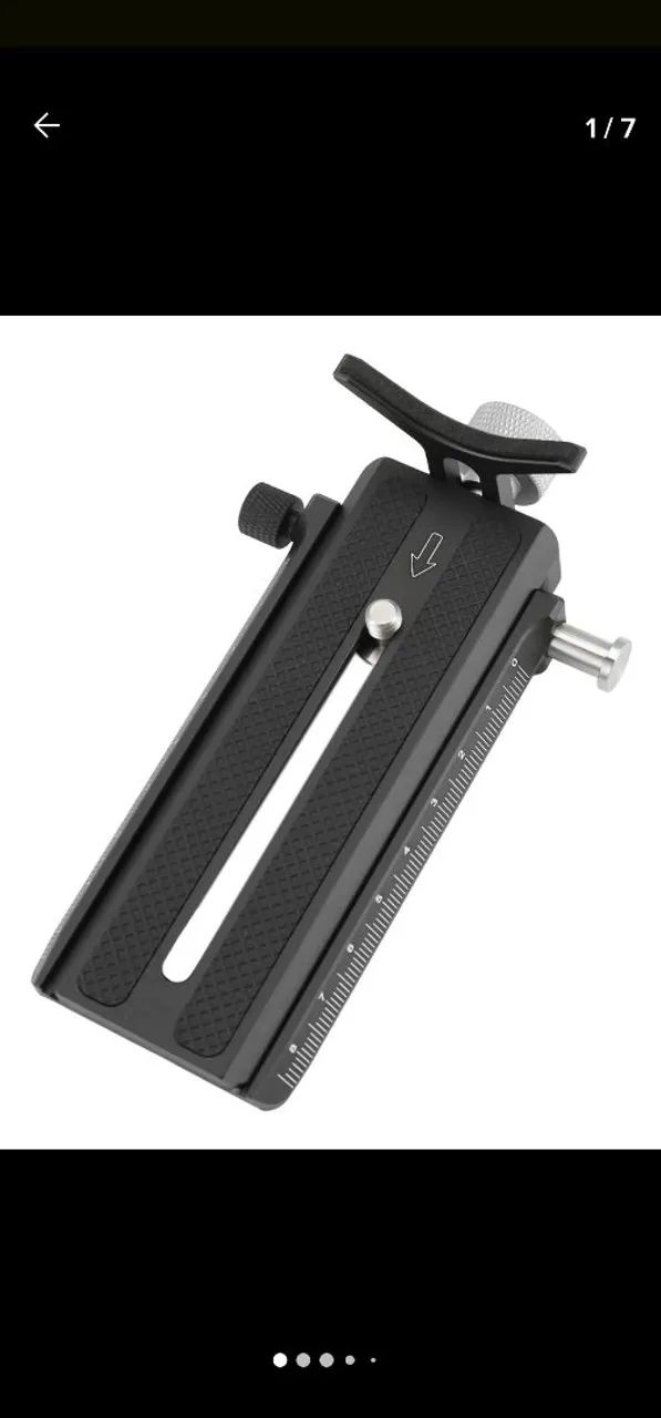 Placa engate rápido Plate - Estabilizador Zhiyun WeebillS Gimbal 