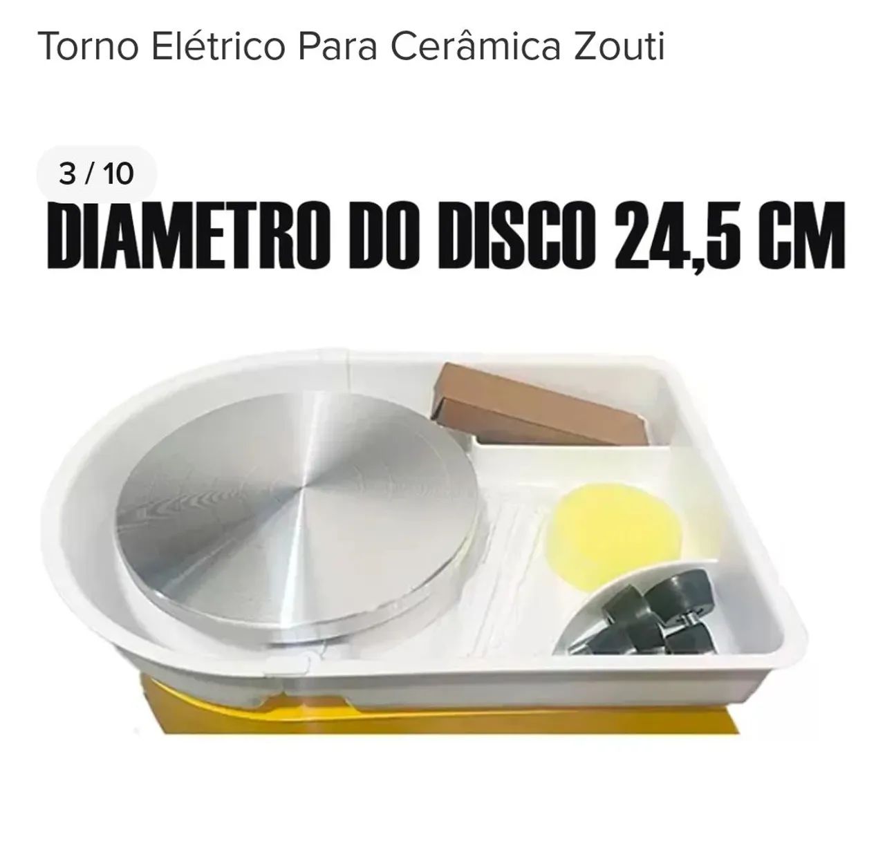 Torno Elétrico para Cerâmica Zouti - Foto 2