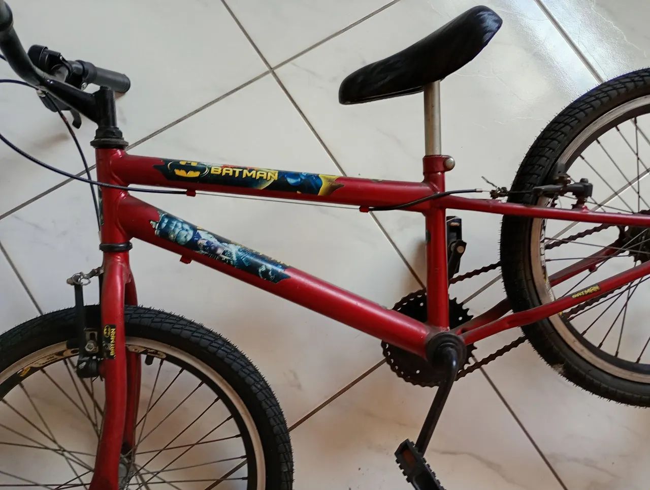 Bicicleta para criança aro 20 semi nova . - Foto 5