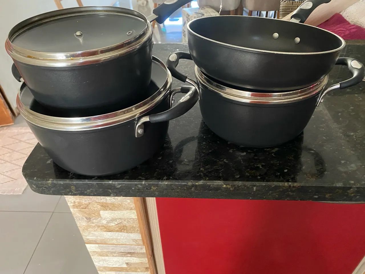 Jogo de Panelas Tramontina 