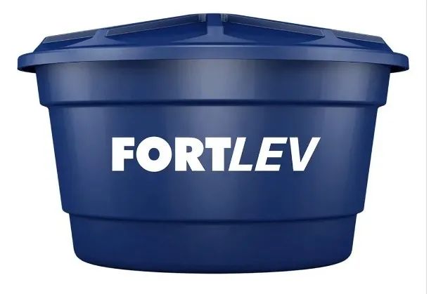 Caixa D'água Polietileno com Tampa 500LT - Fortlev - Foto 2