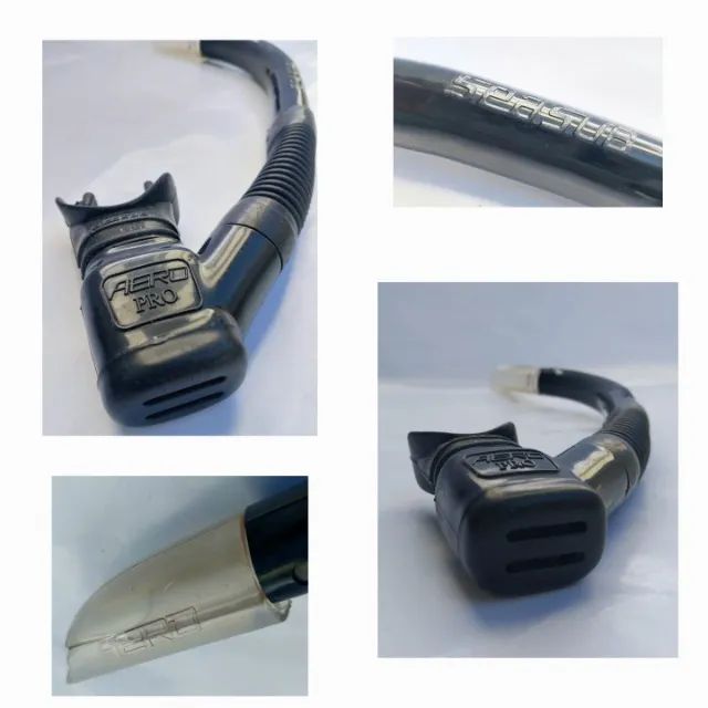 RESPIRADOR DE TUBO SNORKEL  SEA SUB AERO PRÓ - PRETO REF- 993 - Foto 3