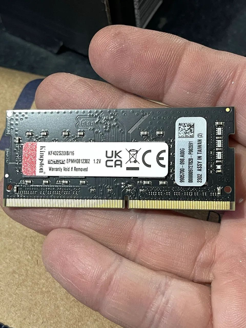Kingston DDR4 16GB Fury Notebook Memory64330127577858124
