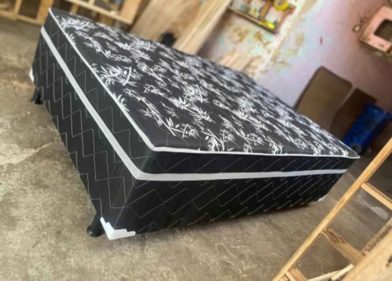 Cama box molas ensacadas 