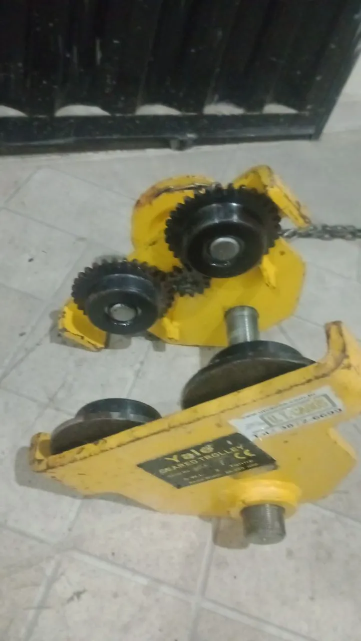 Trole Yale para Talha Manual acionamento por corrente capacidade 2 toneladas