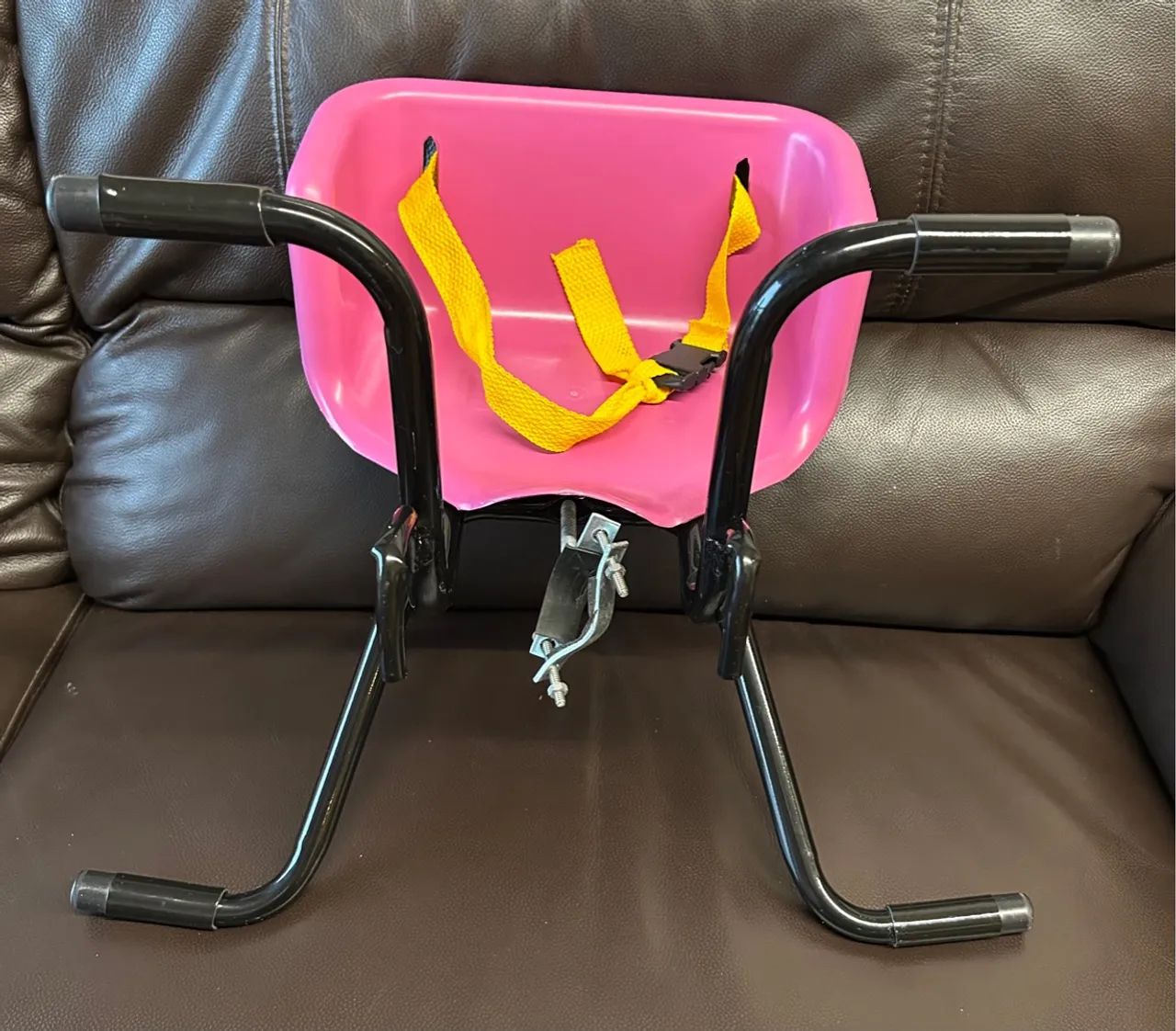 Assento para bicicleta infantil - rosa