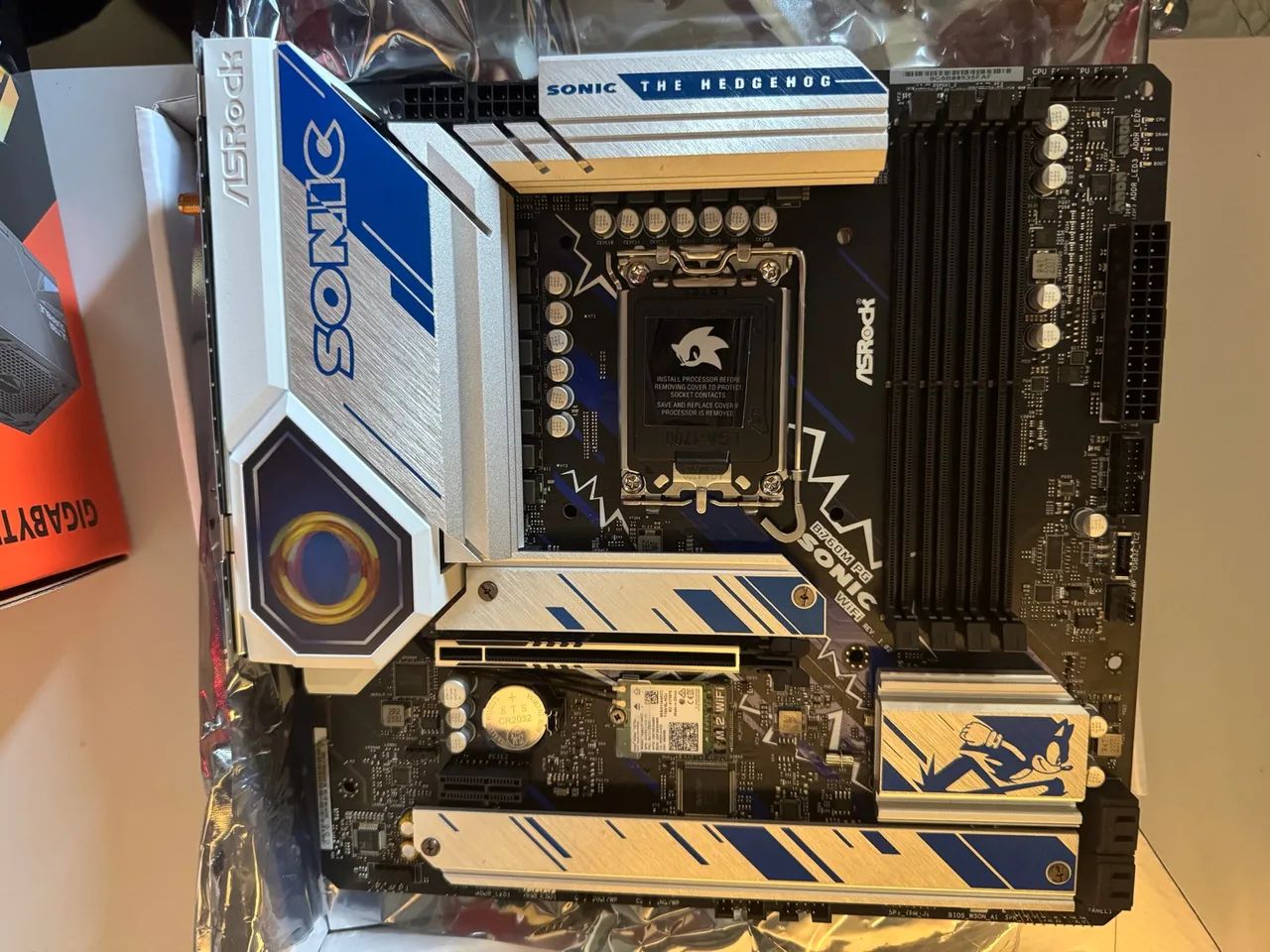 Placa-Mãe ASRock B760M PG Sonic EXCELENTE ESTADO - Foto 2