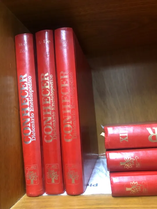 Conjunto de livros Conhecer - Dicionário Enciclopédico