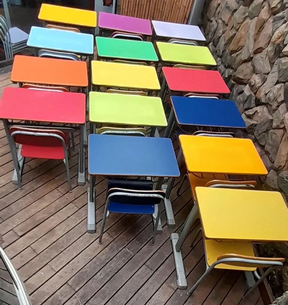 Venda de carteiras e cadeiras escolares  - Foto 2