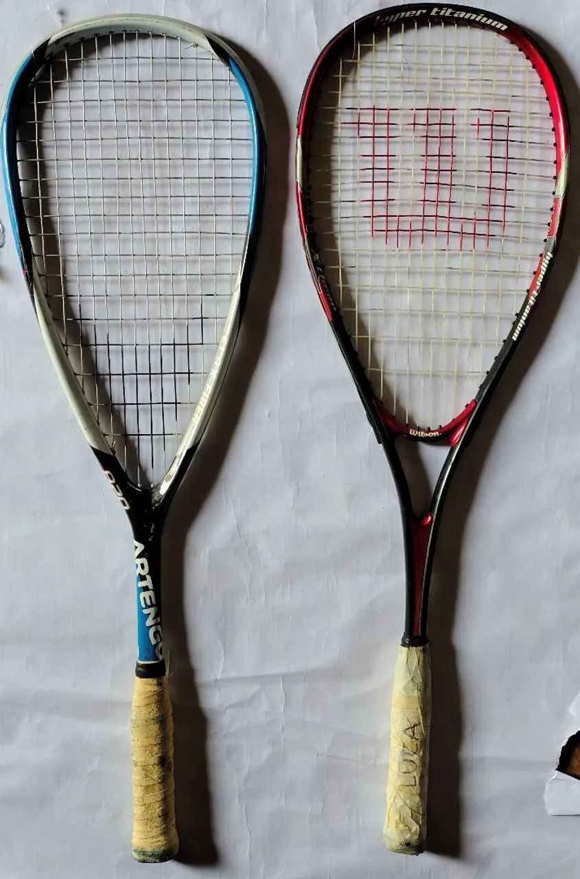 Raquete de Squash artengno e wilson 