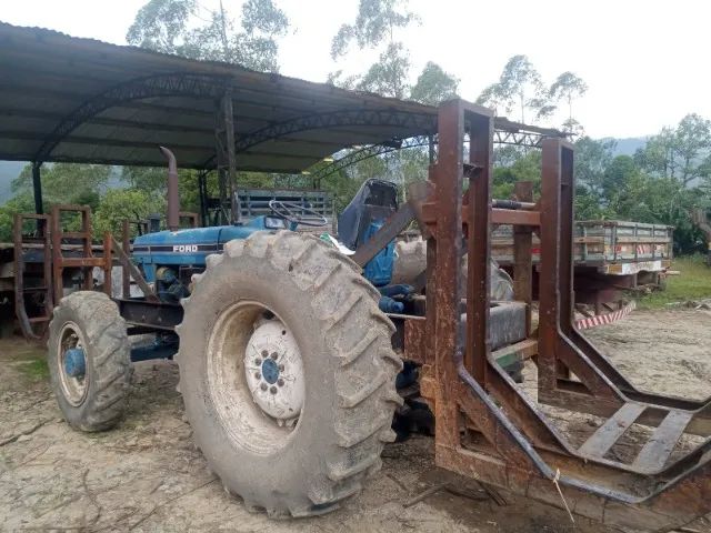 Trator Agricola Ford 6610 4x4 1986 traçado completo