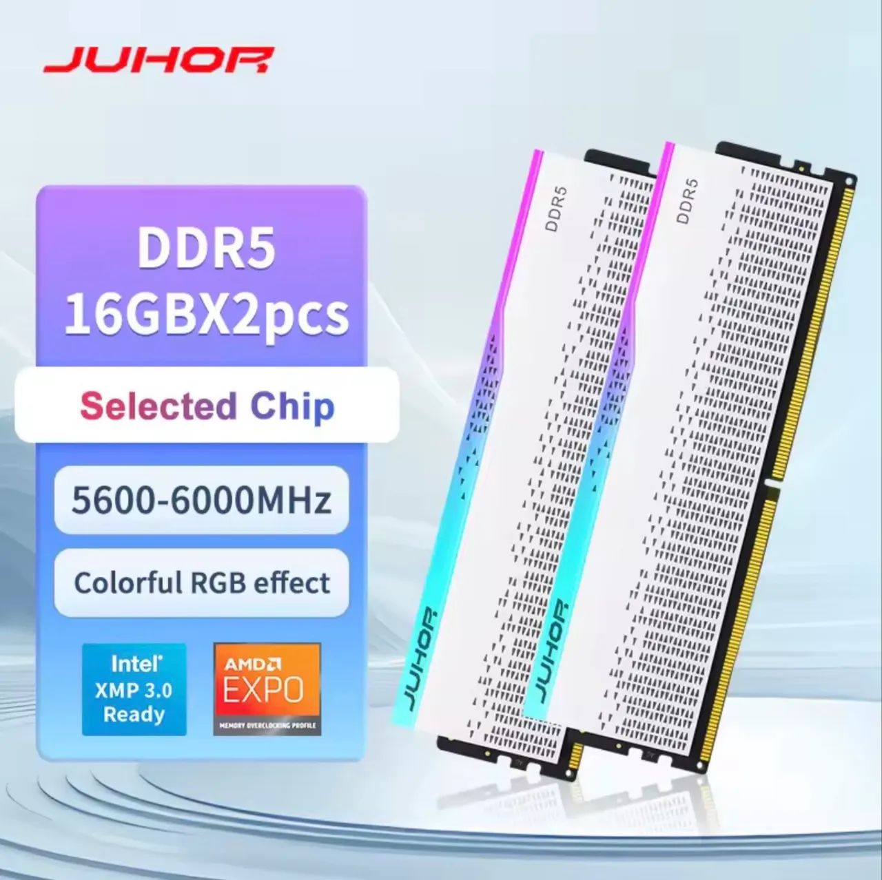 Juhor DDR5 16x2GB RAM Memory, 6000mhz.64308007215745122