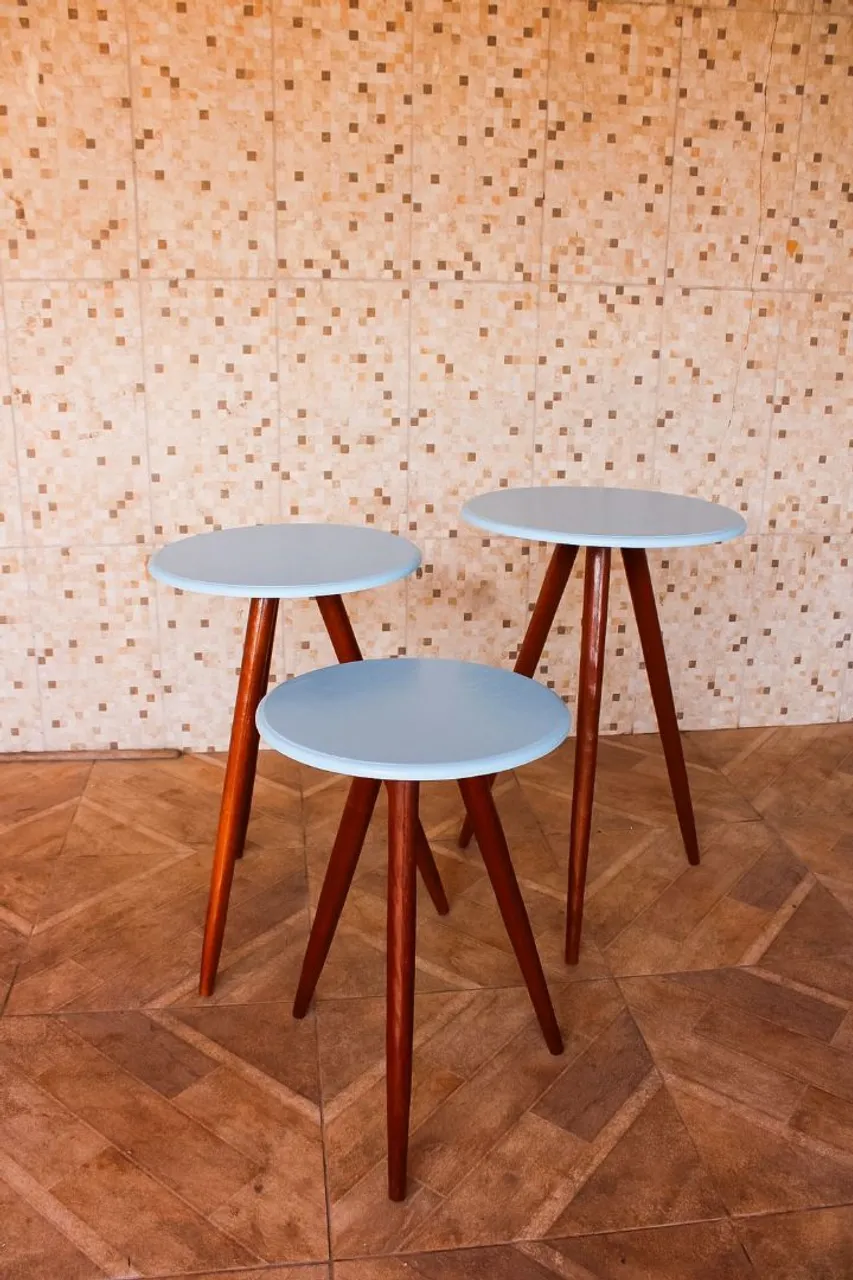 Trio de Mesa Canto - Pé palito
