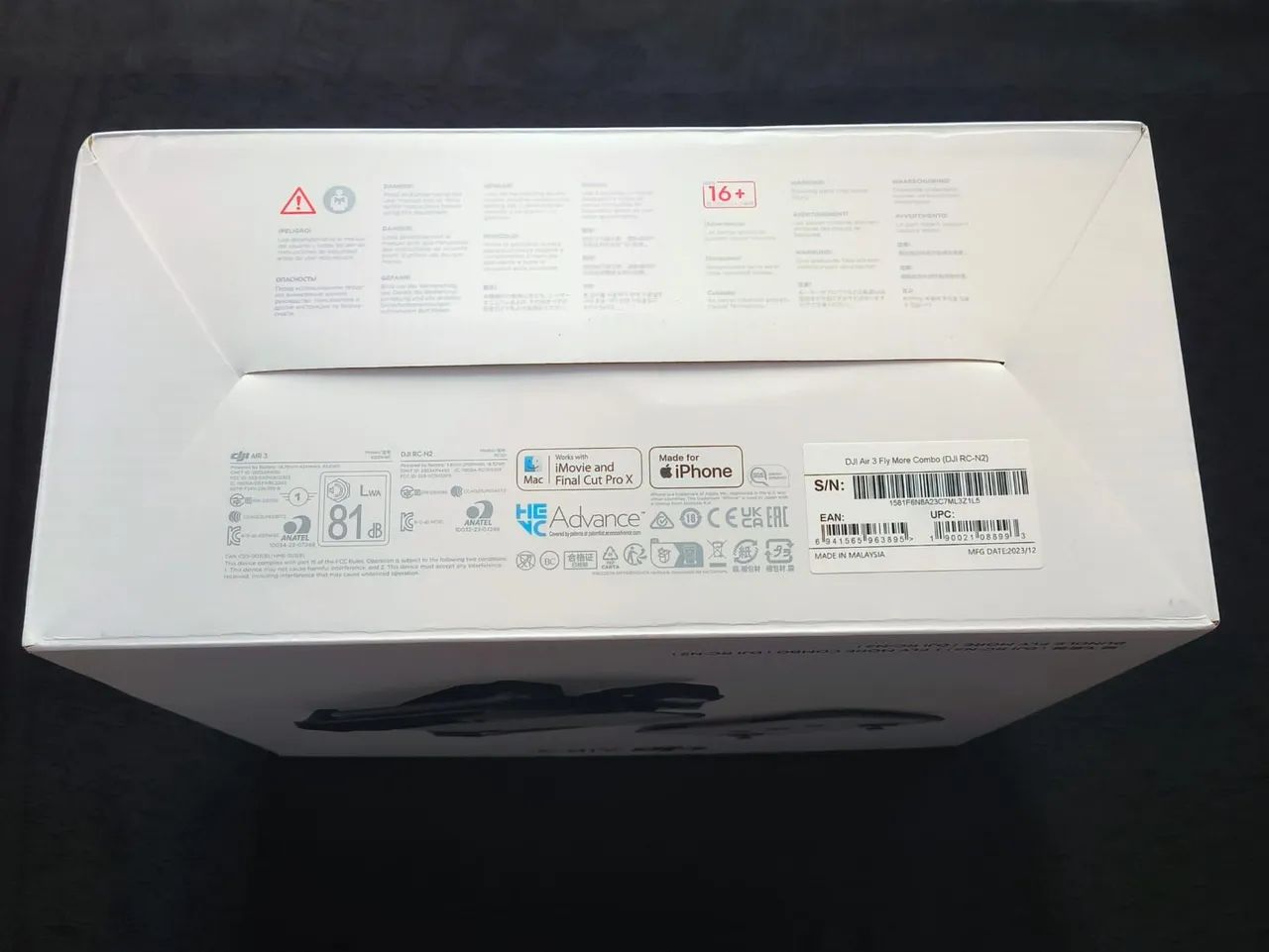 DJI AIR 3 COMBO FLY MORE LACRADO . MELHOR PREÇO DE BH - Foto 5