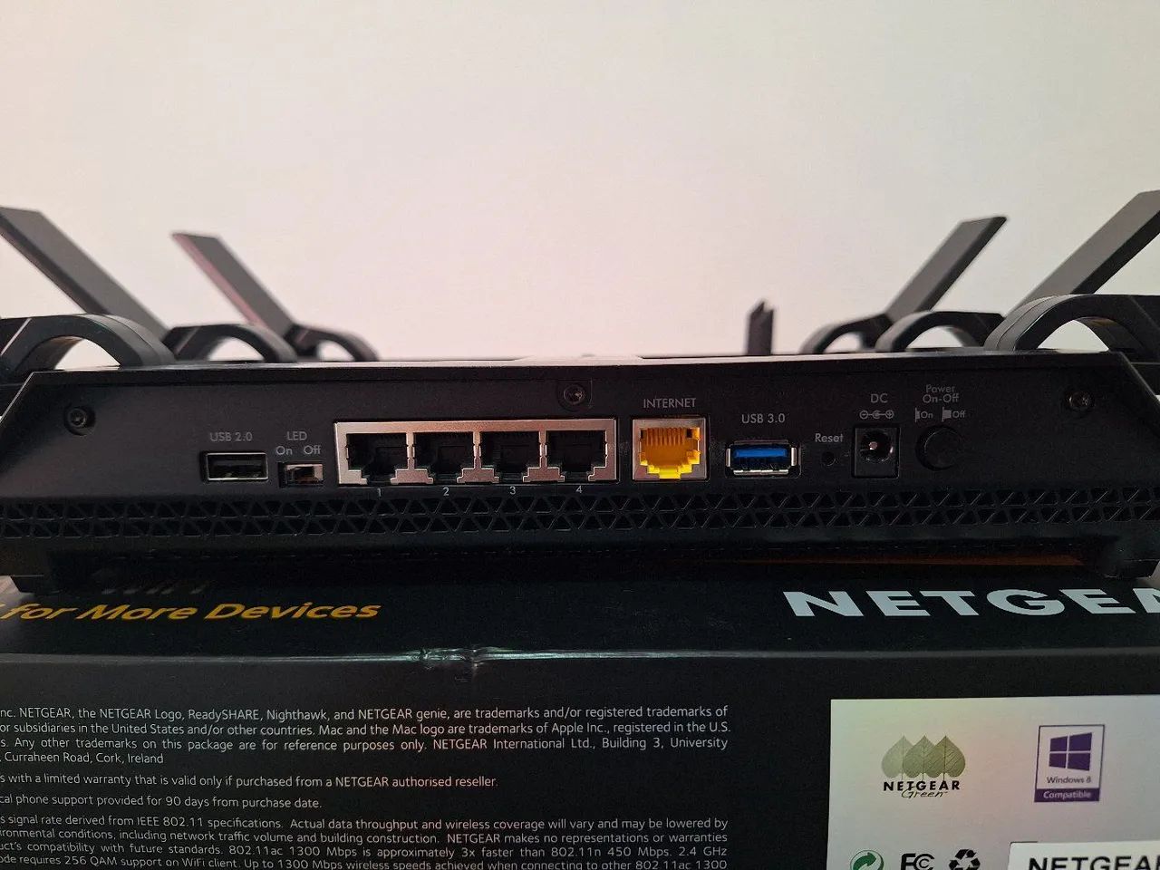 Roteador Tri-Band NETGEAR R8000  - Foto 2