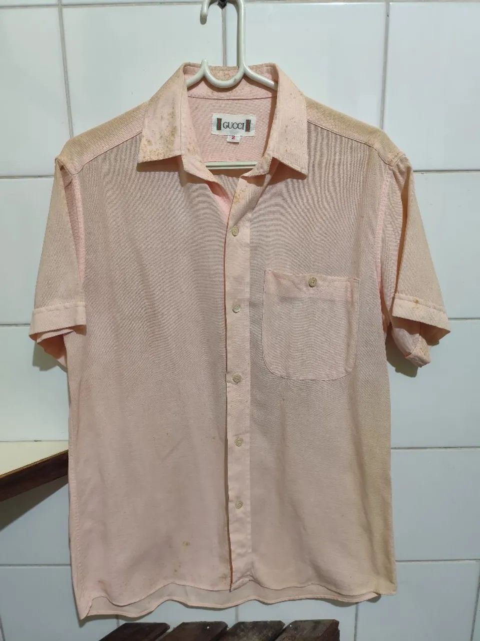 Camisa Gucci linho - Tamanho M