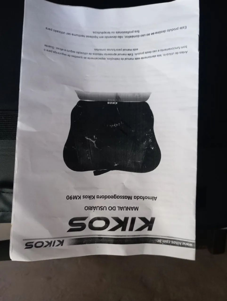 Almofada massageadora Kikos km90 110 volts - Foto 5