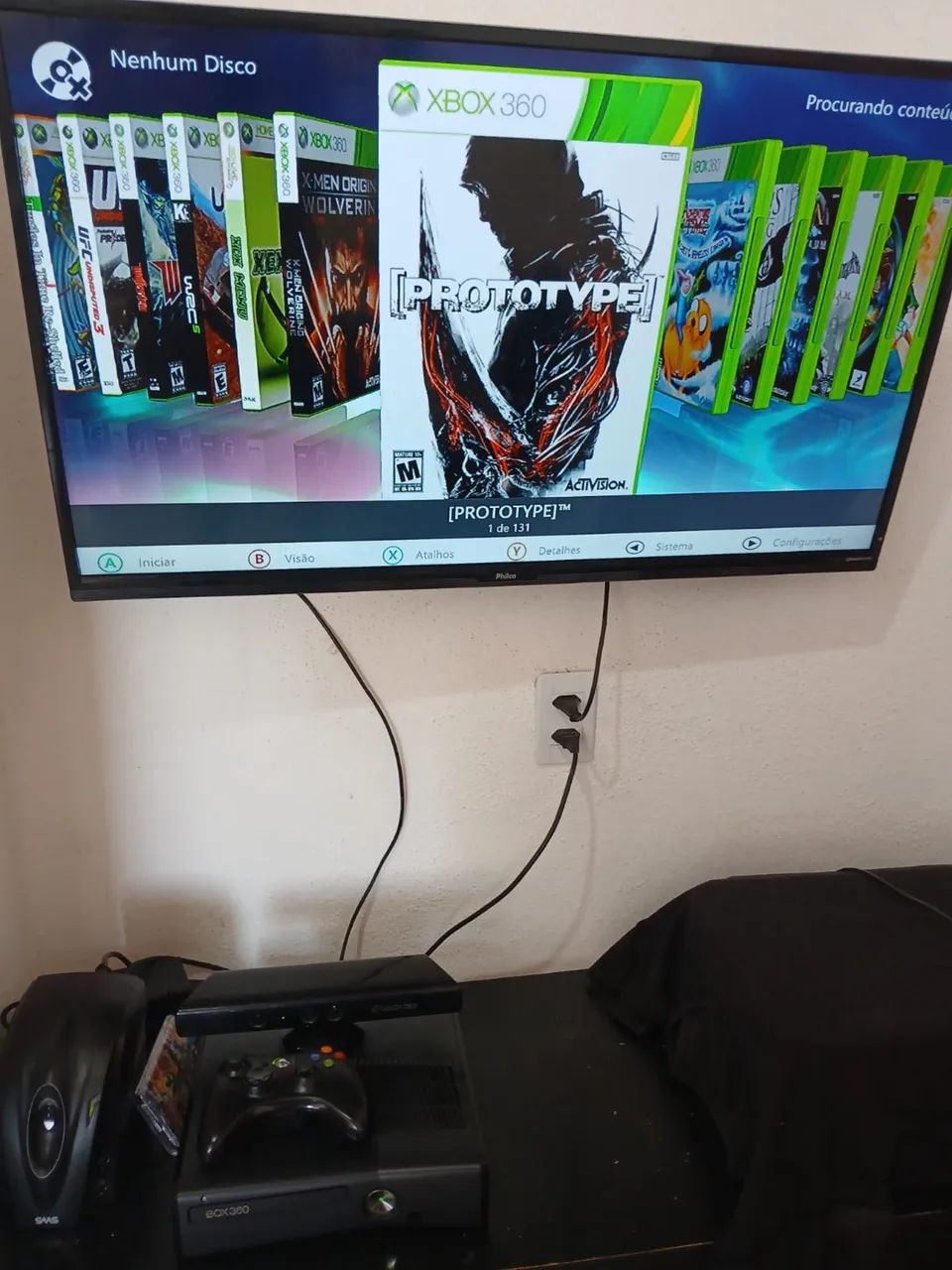 XBOX 360 COMPLETO (FAÇO ENVIO) - Foto 2