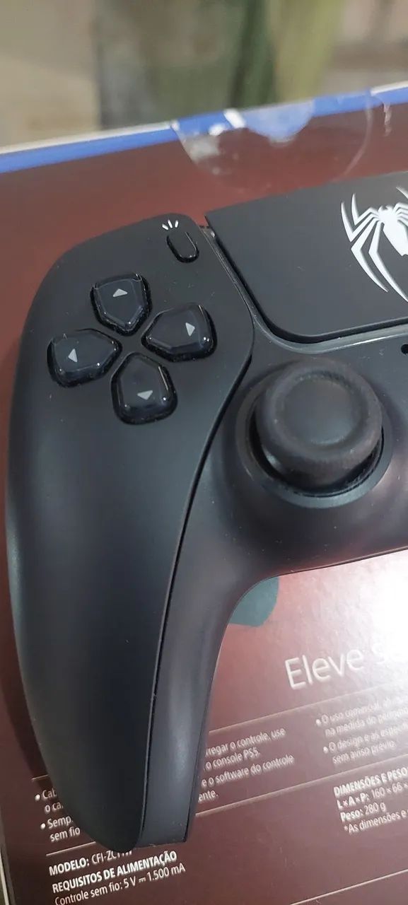 Controle PS5 DualSense Spider-Man 2 Edição Limitada + Hall Effect (Sem Drift) - Foto 4