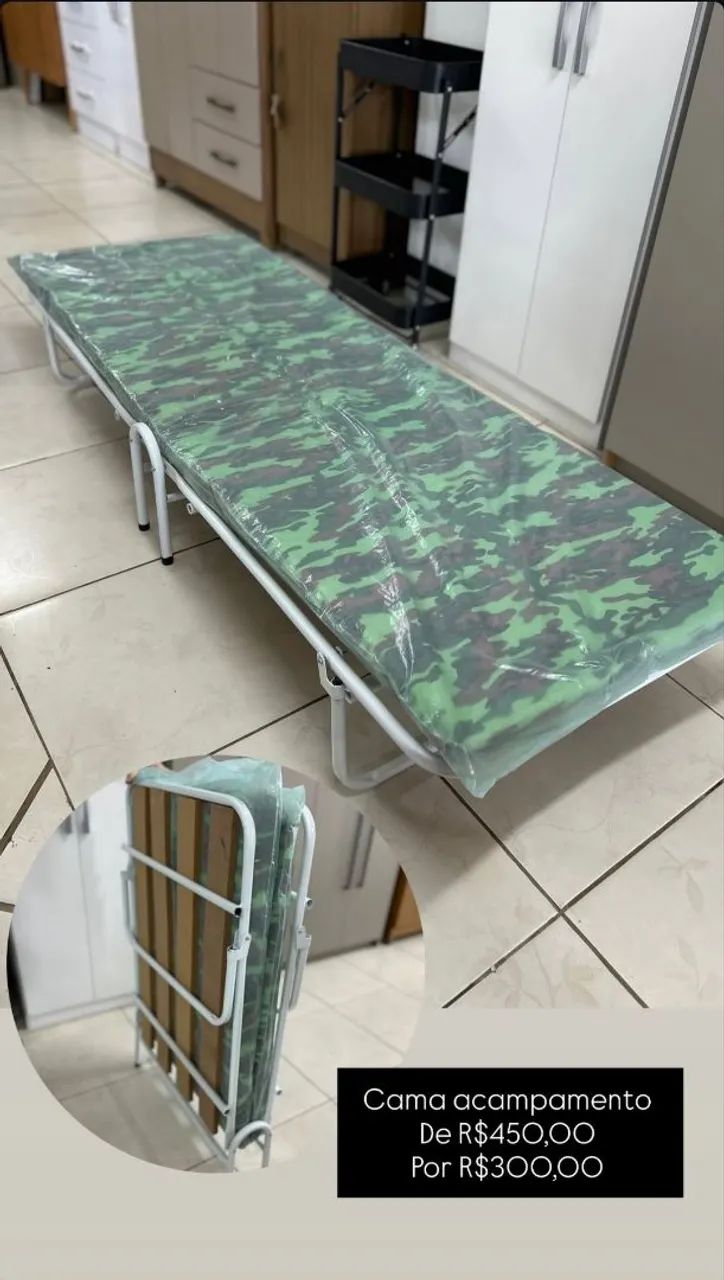 Mega promoção de Cama Dobrável 