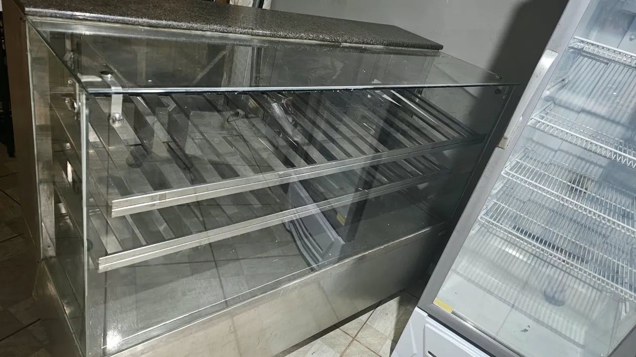 Vitrine aquecida