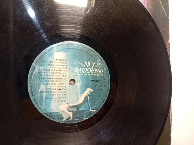 Disco de vinil lp Ney Matogrosso "Destino de Aventureiro" - Foto 3