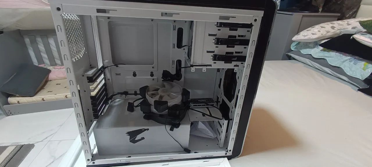 Gabinete cooler master branco  - Foto 5