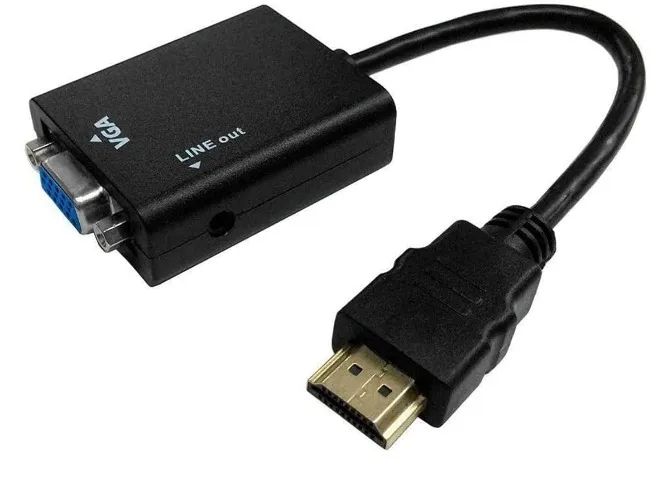 Conversor adaptador  HDMI para VGA 