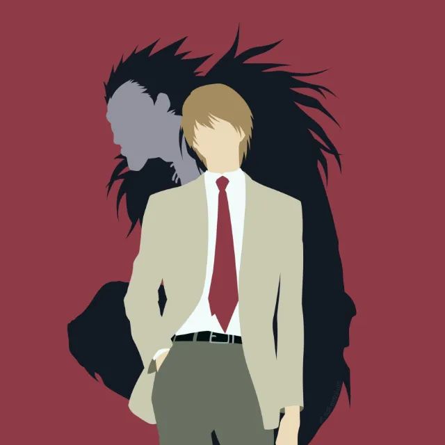 Quadro MDF Death Note (13x13cm) - Foto 3