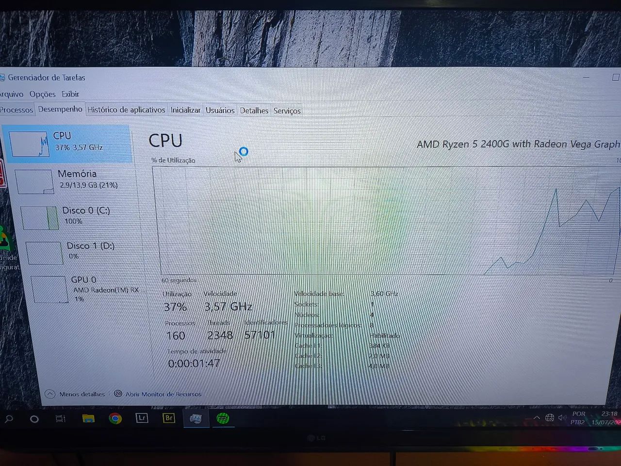 PC gamer rayzen 2400g - Foto 4