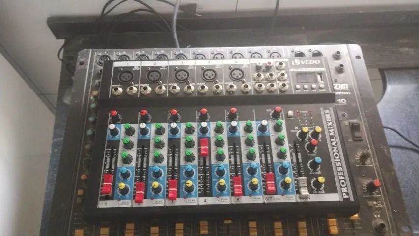 Som Profissional  Completo (usado) - Foto 3