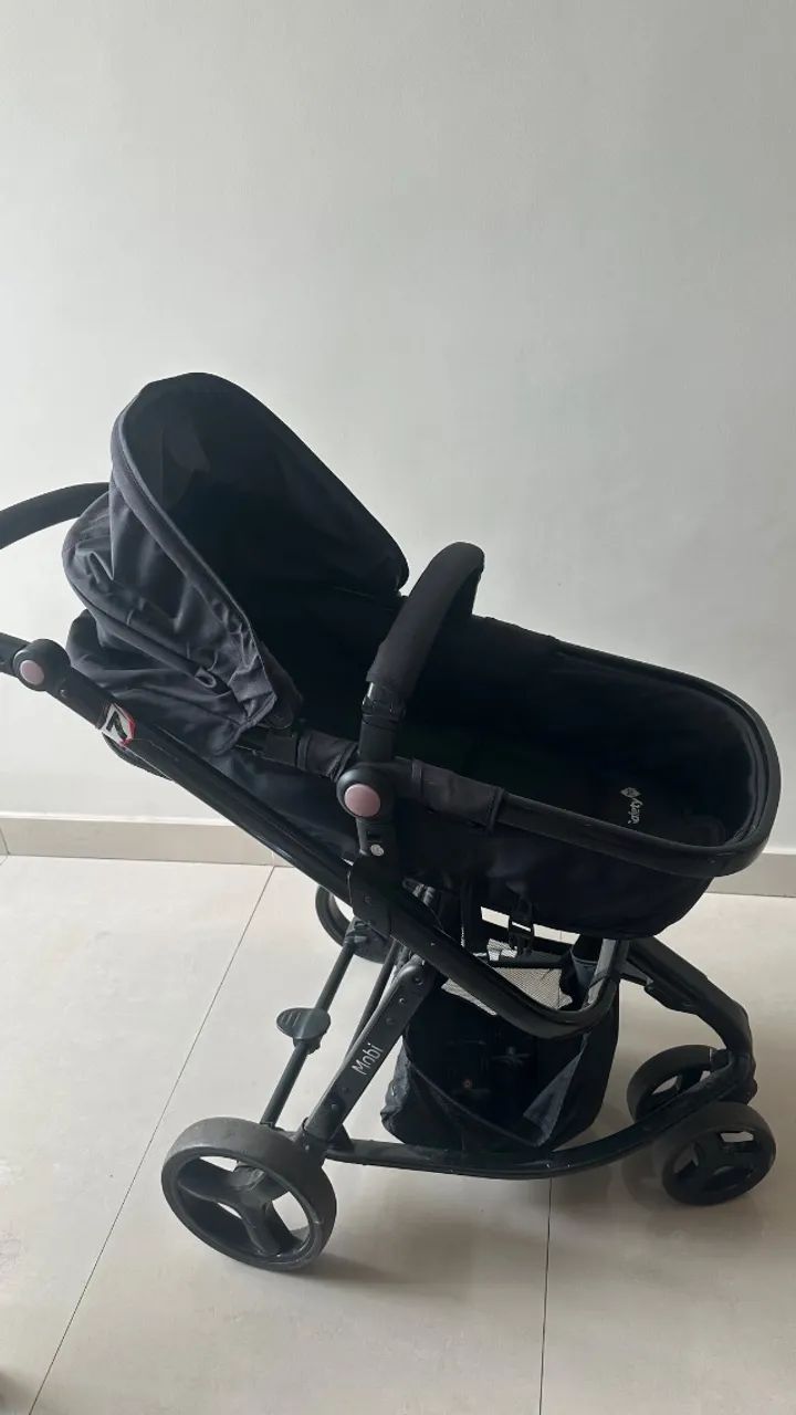 Carrinho de bebê, Moisés e bebê conforto (trio) - Foto 3