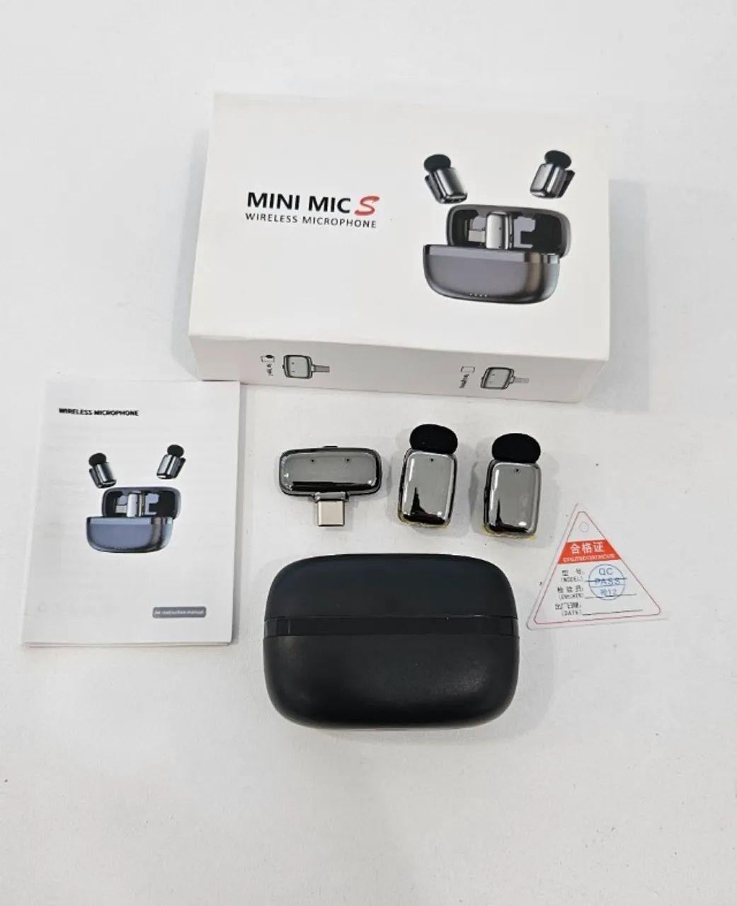 Microfone sem fio Mini Mic S