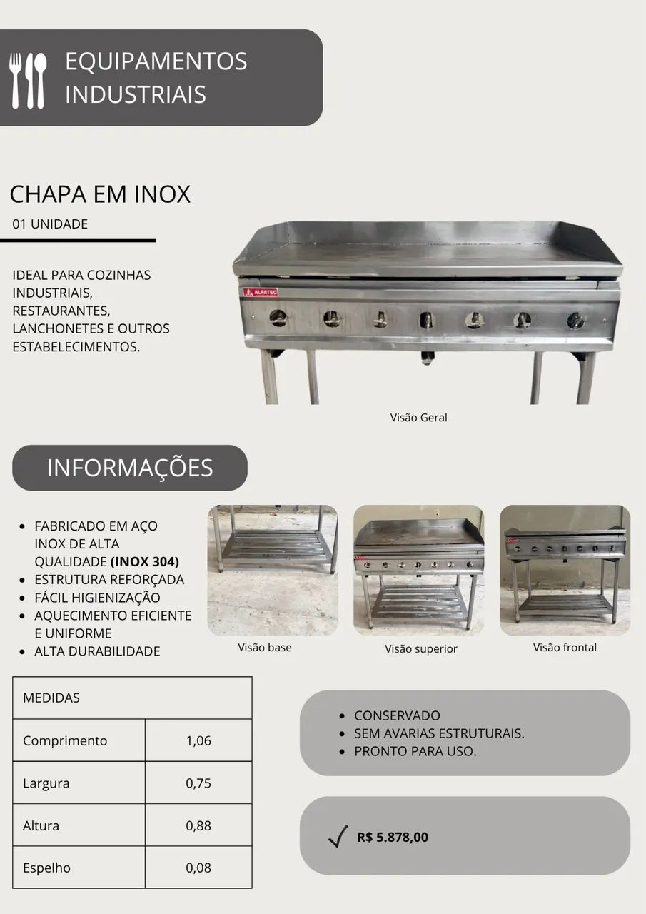 Equipamentos industriais para cozinha  - Foto 2