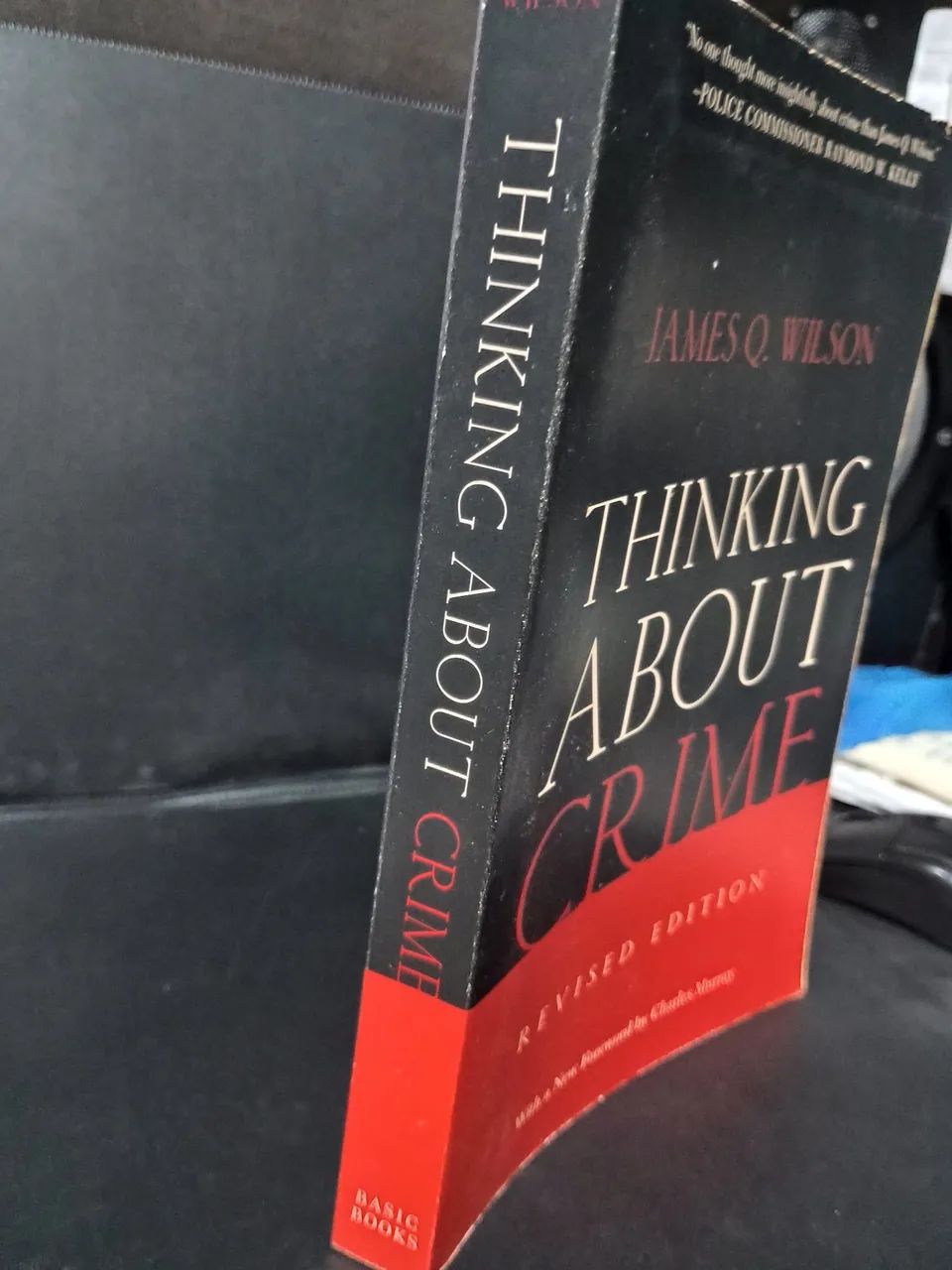 livro da imagem é o clássico "Thinking About Crime" - Foto 3