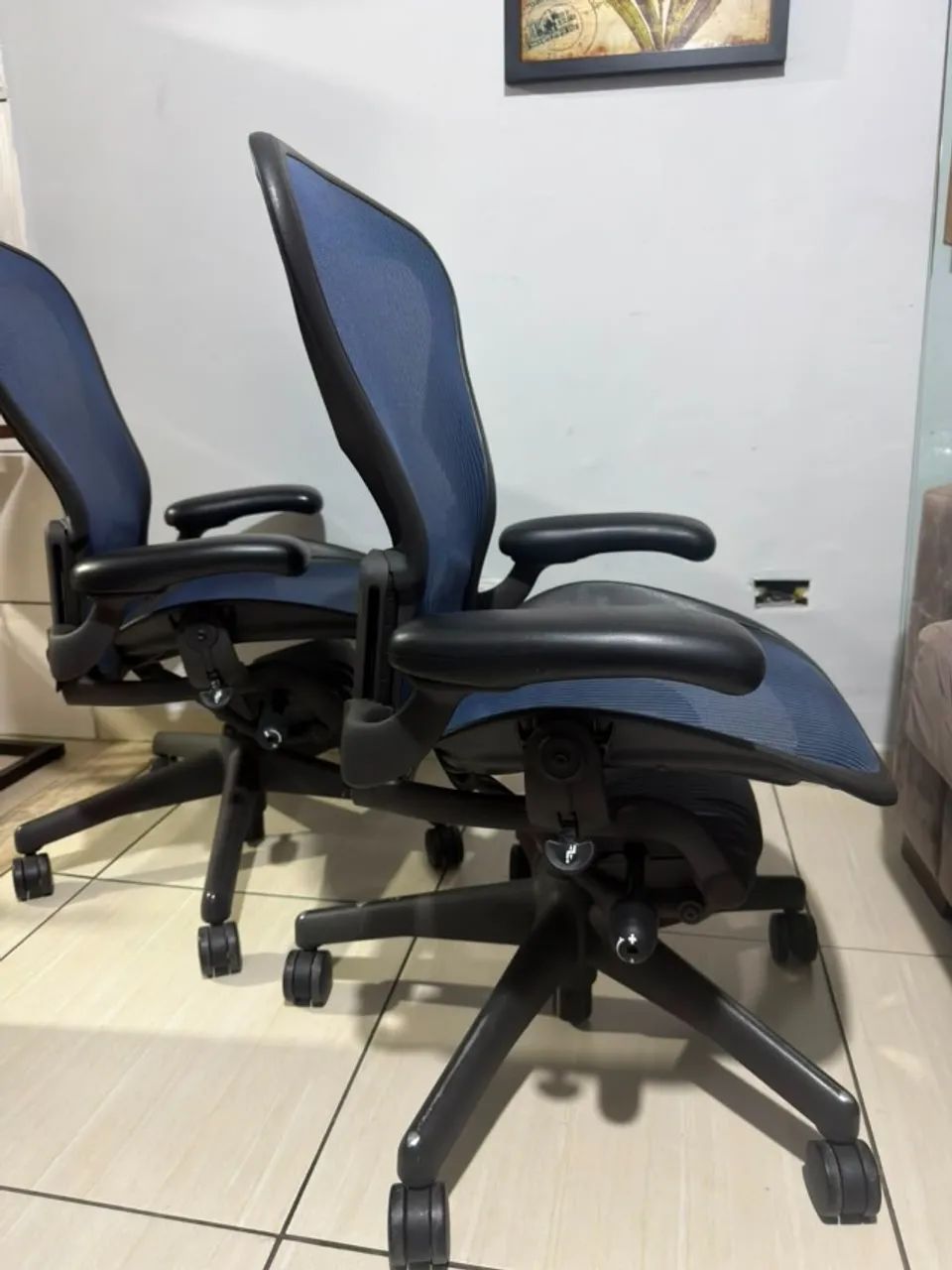 Cadeira Herman Miller Aeron Clássica B Semi Completa - Foto 2