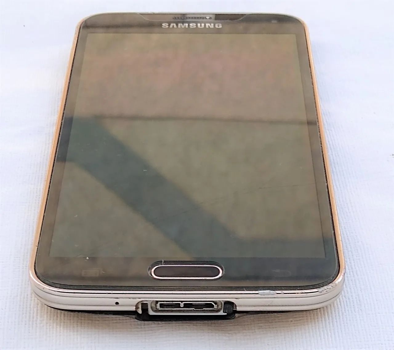 Celular Samsung Galaxy S5 Duos Dourado