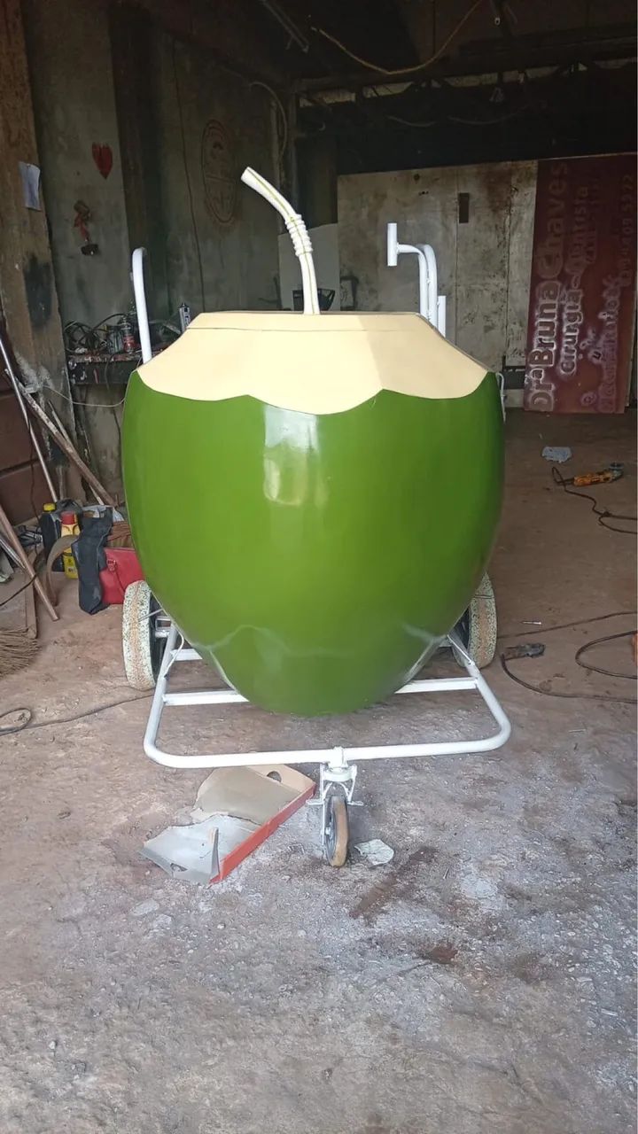 Carrinho de coco  - Foto 2