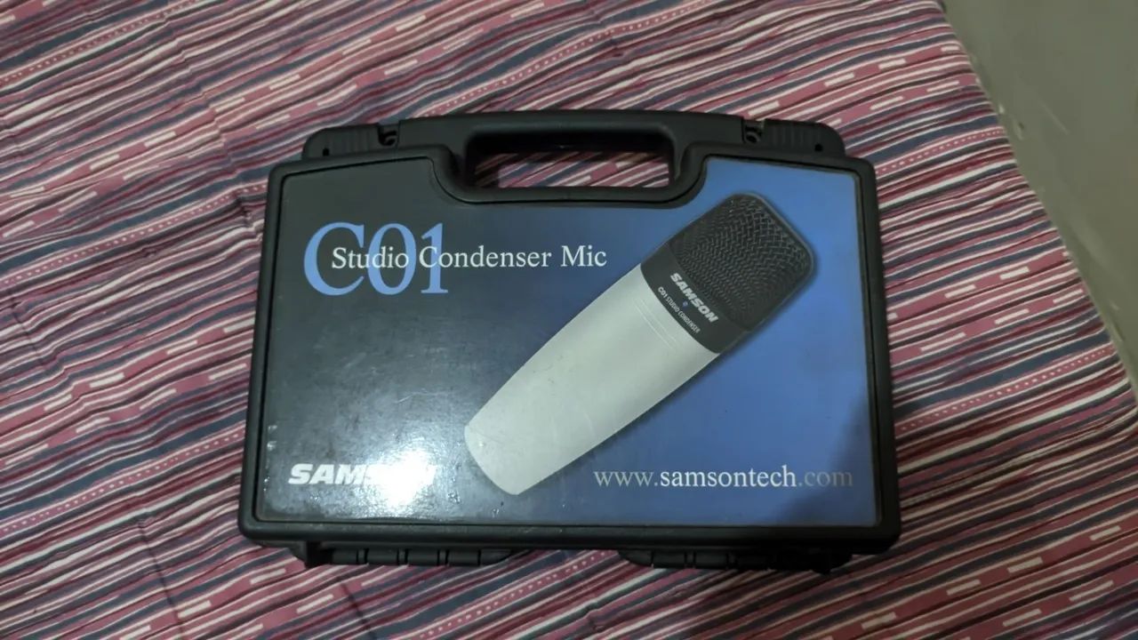 Microfone Condensador Samson C01 - Original - Foto 4