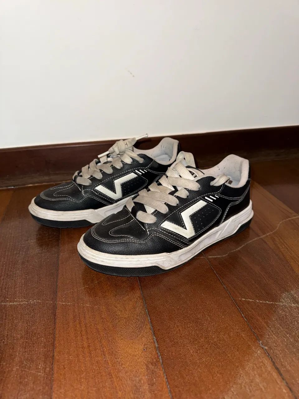 Tênis Vans Upland Black White Original 