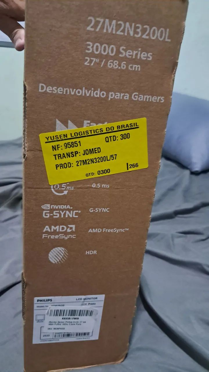 Monitor 27 pol evnia 180 hz na caixa com nf - Foto 4