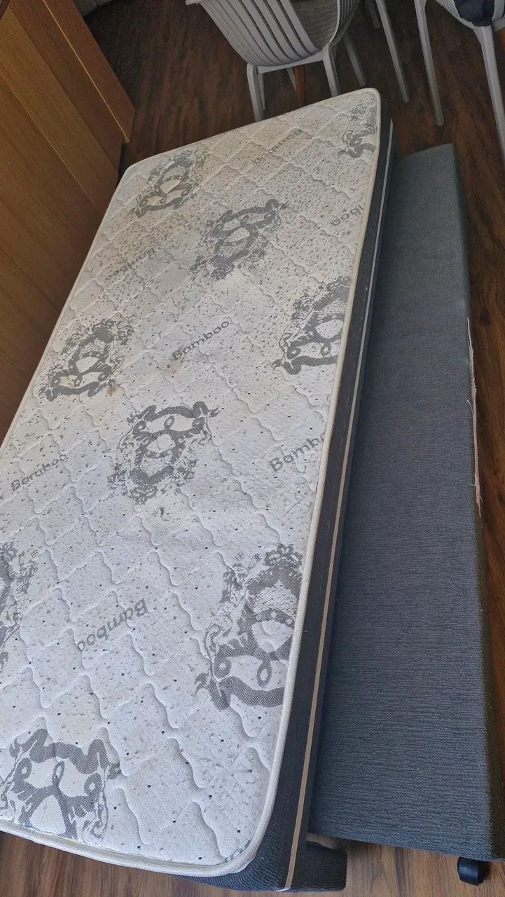 Cama box com auxiliar