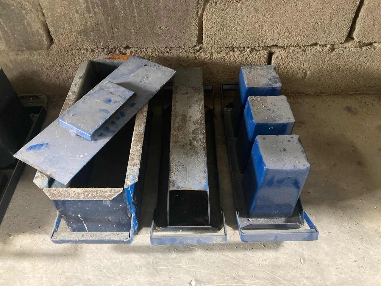 Kit Forma bloco 14x19 bloco e canaleta
