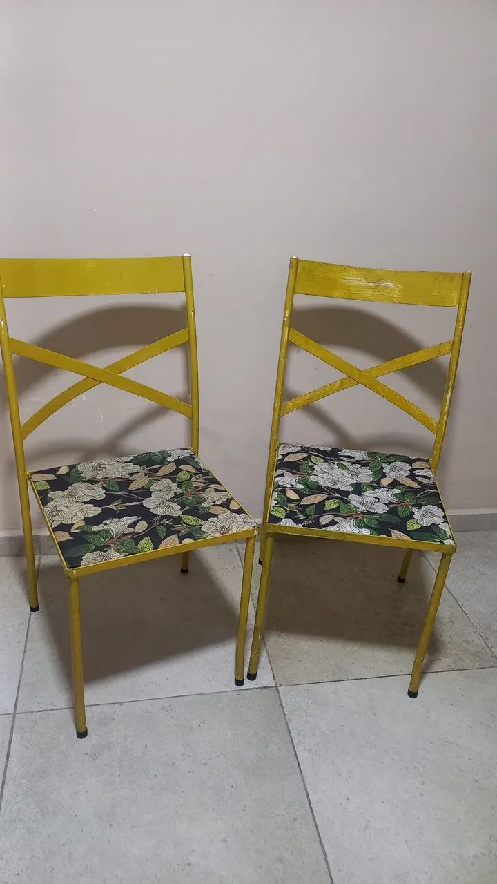 2 cadeiras retrô R$150,00  - Foto 2