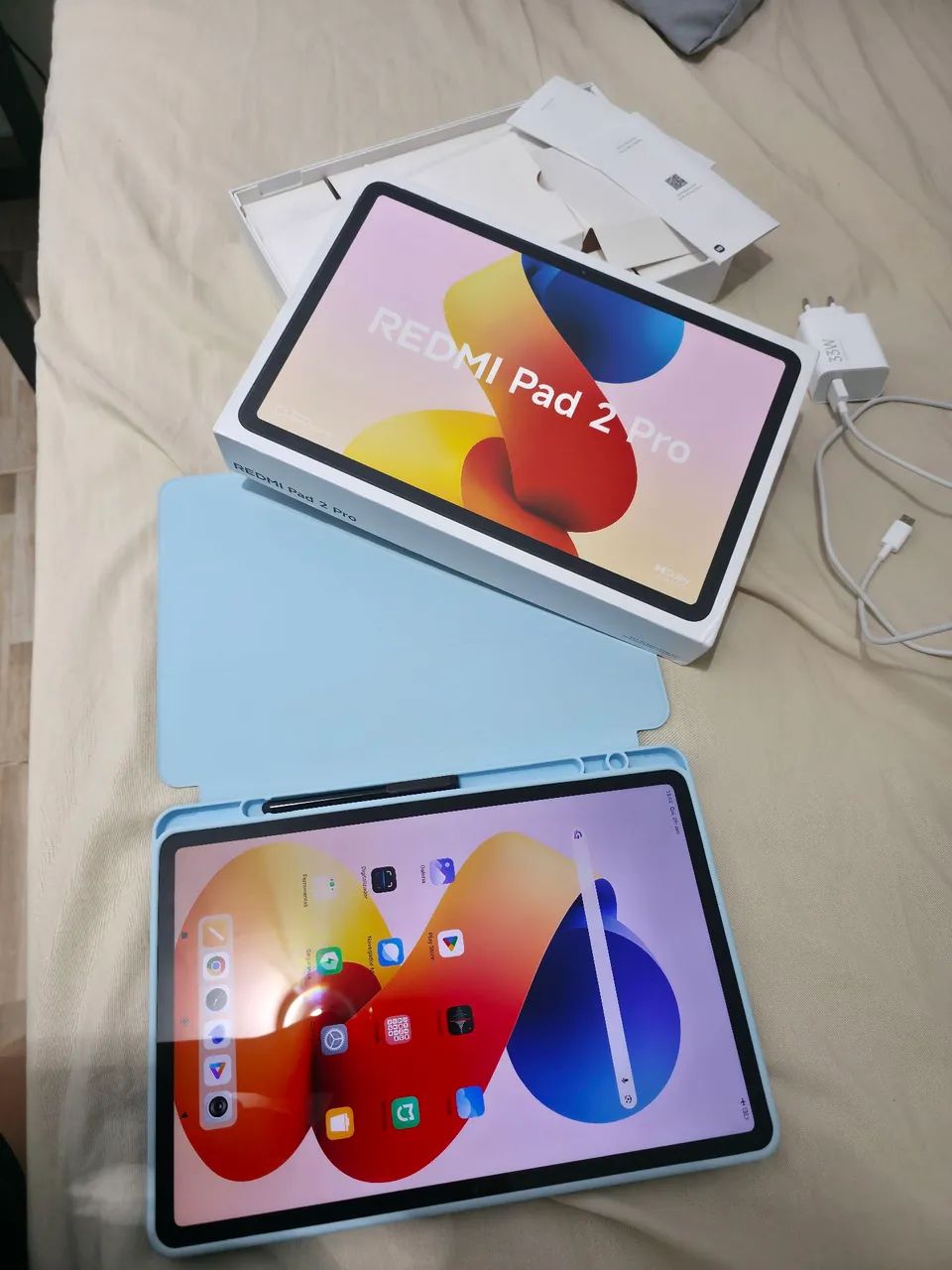 Tablet Xiaomi Redmi Pad 2 Pro, Tela LCD 12,1", Câmera 8MP, Versão Global, Original - USADO