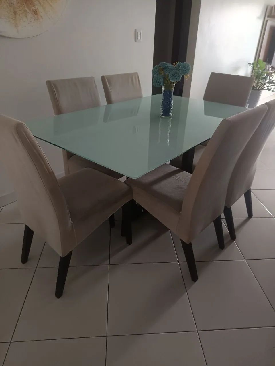 Lindo jogo de mesa 6 lugares - Foto 3