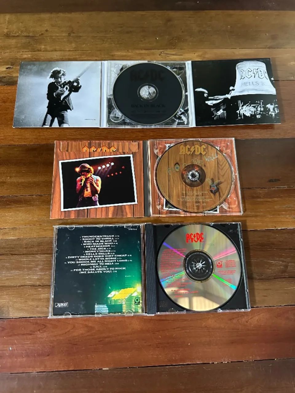 AC DC - Lote c/ 3 CDS + CAMISA - Foto 2