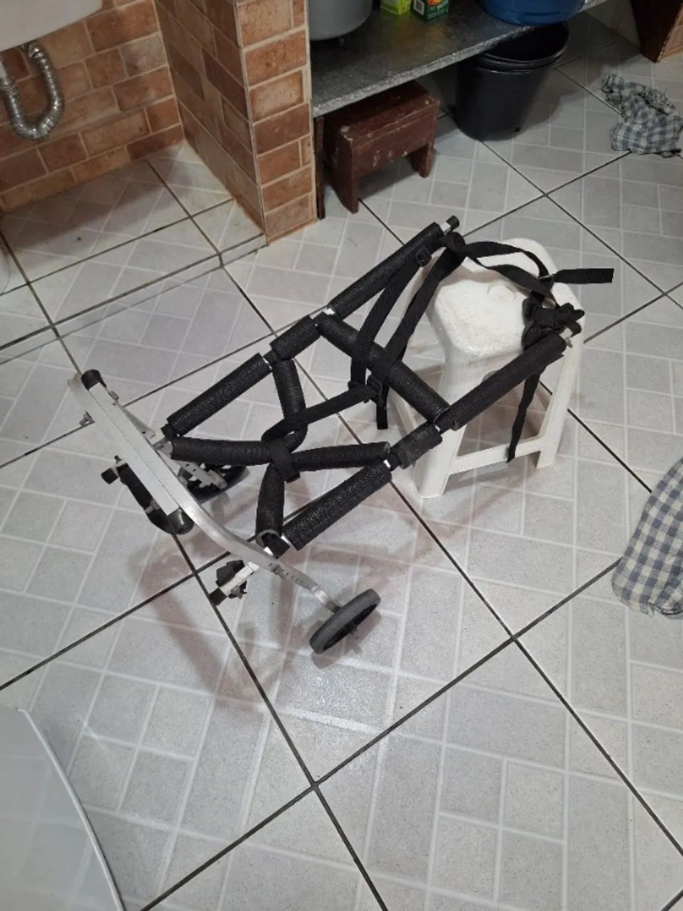 CARRINHO CADEIRA DE RODA - Foto 2