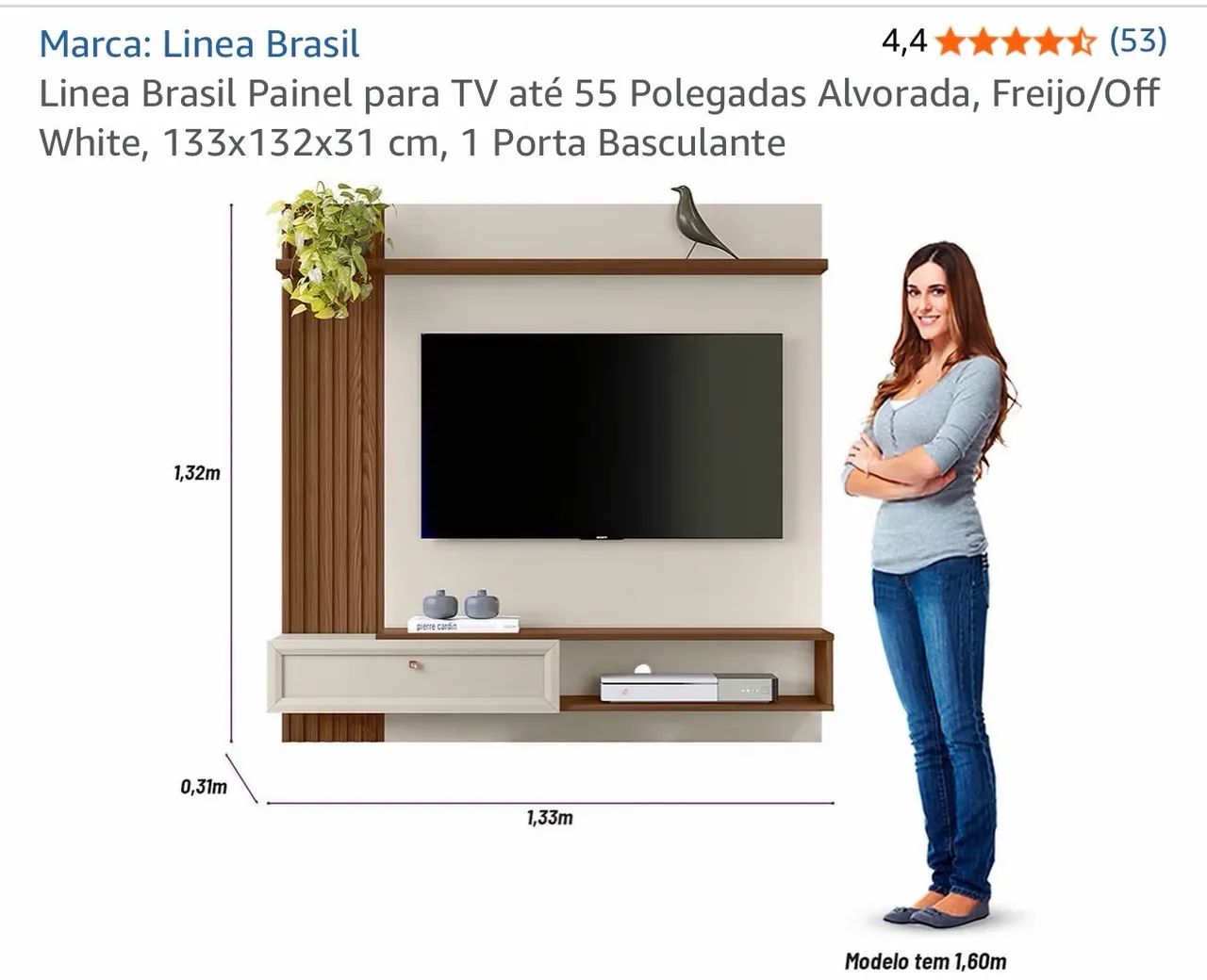 Painel de Tv 55 polegadas 