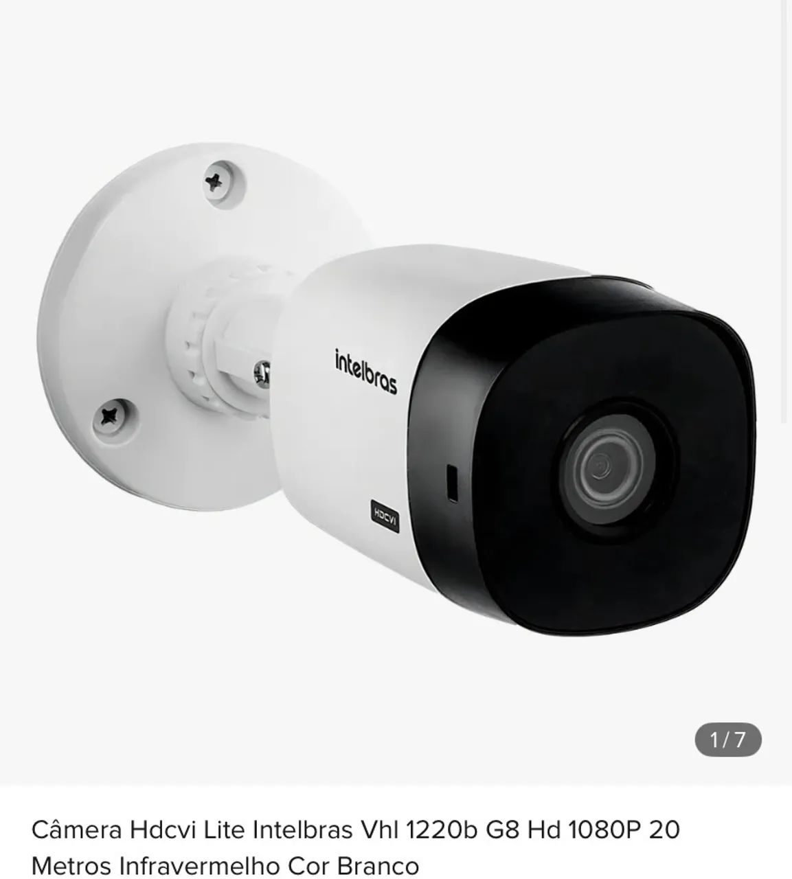Kit 3 Câmeras + DVR Intelbras  - Foto 4